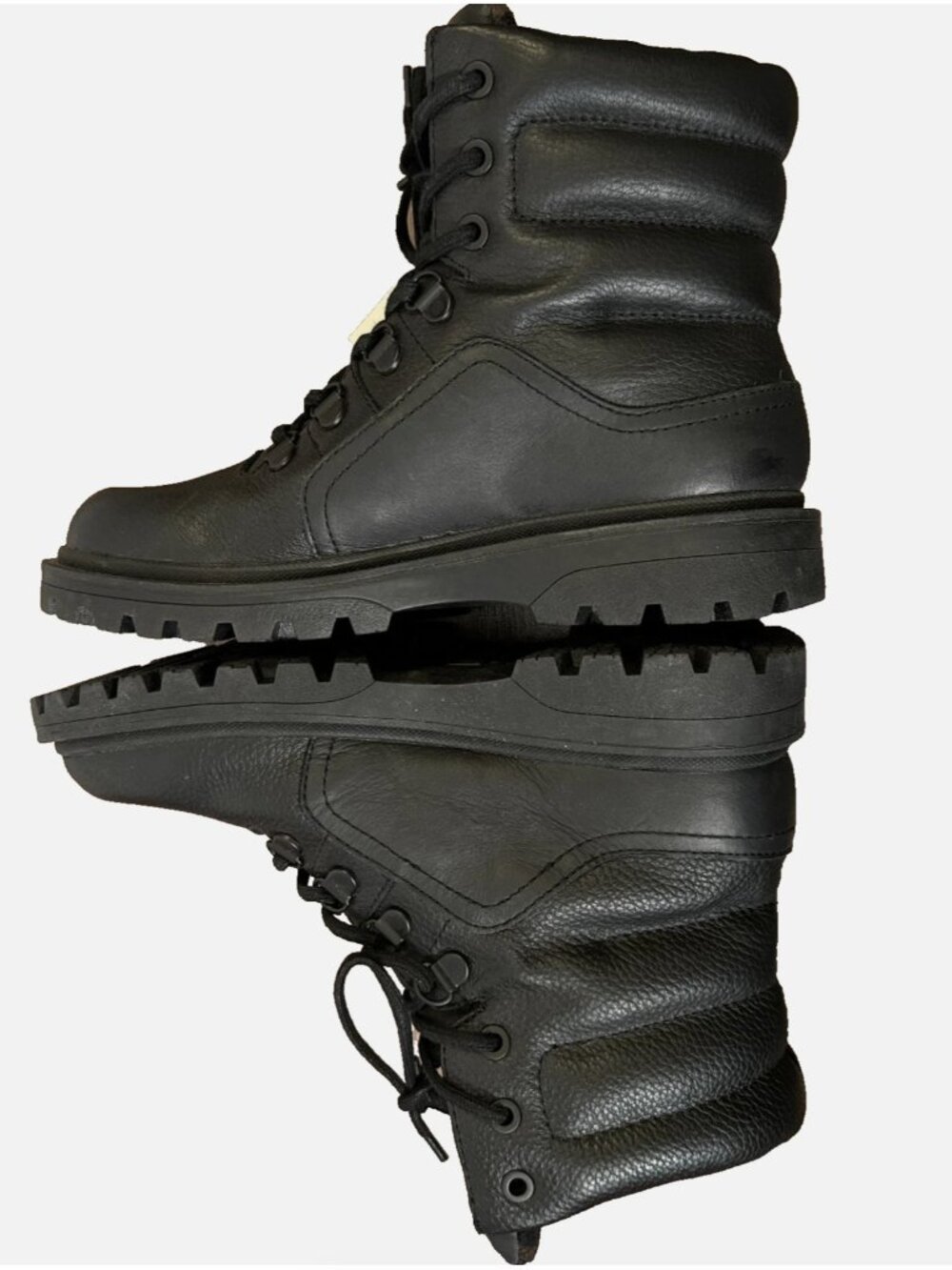 NWT Cougar Pillow Boot in Blackout Waterproof Lace Up Plaid Lined Winter -22F 10